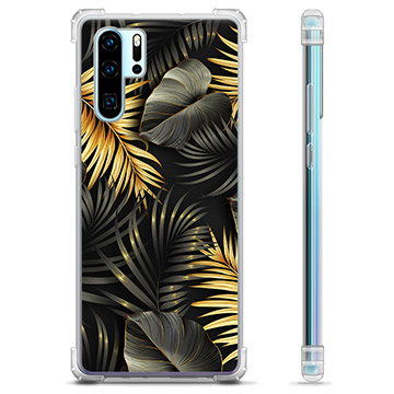 Huawei P30 Pro Hybrid Case - Golden Leaves