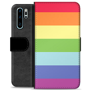 Huawei P30 Pro Premium Wallet Case - Pride