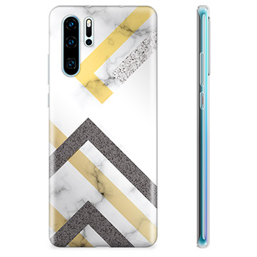 Huawei P30 Pro TPU Case - Abstract Marble