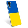 Huawei P30 Pro TPU Case Ukrainian Flag - Yellow and Light Blue