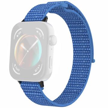 Huawei Watch Fit 3 Nylon Strap with Velcro Closure - Blue