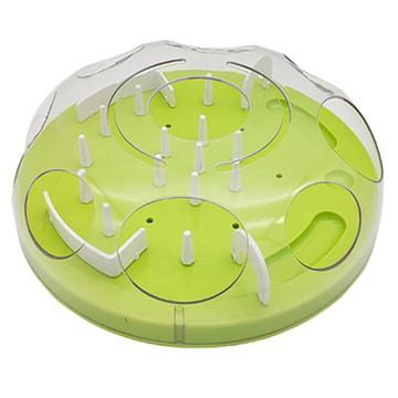 Interactive Cat Puzzle Feeder / Treat Dispenser - Green