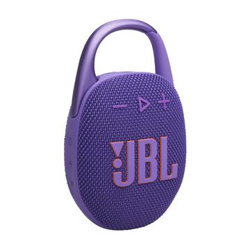 JBL Clip 5 Waterproof Bluetooth Speaker - Purple