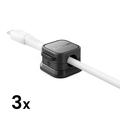 Joyroom JR-ZS368 Magnetic Cable Organizer - 3 Pcs.