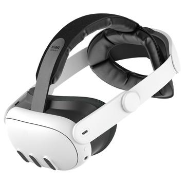 KIWI Design K4-QS02 VR Head Strap for Meta Quest 3/3S - White / Black