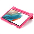 Samsung Galaxy Tab A8 10.5 (2021) Kids Carrying Shockproof Case - Hot Pink
