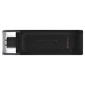 Kingston DataTraveler 70 USB Type-C Flash Drive - 64GB