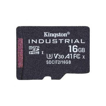 Kingston Industrial microSD UHS-I U3 Memory Card SDCIT2/16GBSP - 16GB