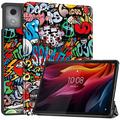 Lenovo Tab K11 Plus Tri-Fold Series Smart Folio Case - Graffiti