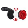 Lippa Bike Reflects with AirTag/Smart Finder Holder - Red