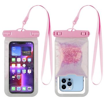 Liquid Glitter Universal IPX8 Waterproof Case - 7.2"