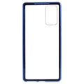 Samsung Galaxy Note20 Magnetic Case with Tempered Glass - Blue