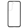 Samsung Galaxy S22+ 5G Magnetic Case with Tempered Glass - Black