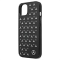 Mercedes-Benz Stars Pattern iPhone 13 Case - Black