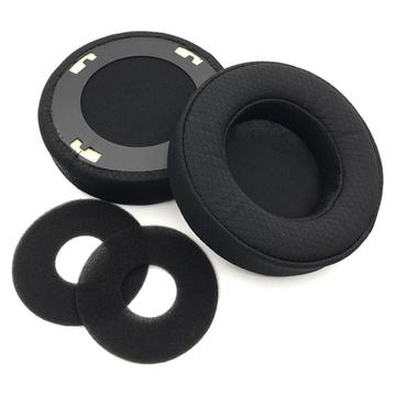 Mesh Cloth Memory Foam Earpads for AKG Q701/K601/K701/K612 Pro/K712 Pro Headphones - Replacement Cushions - Black