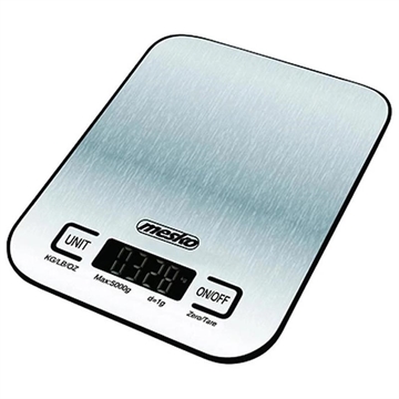 Mesko MS 3169 Kitchen Scale - Inox - Black