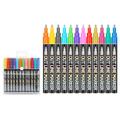 Metallic Outline Markers for Drawing and Writing - 12 Pcs.