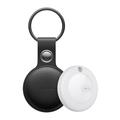 MiLi HD-P16 Bluetooth Tracker / Keyfinder for iOS with Leather Keychain