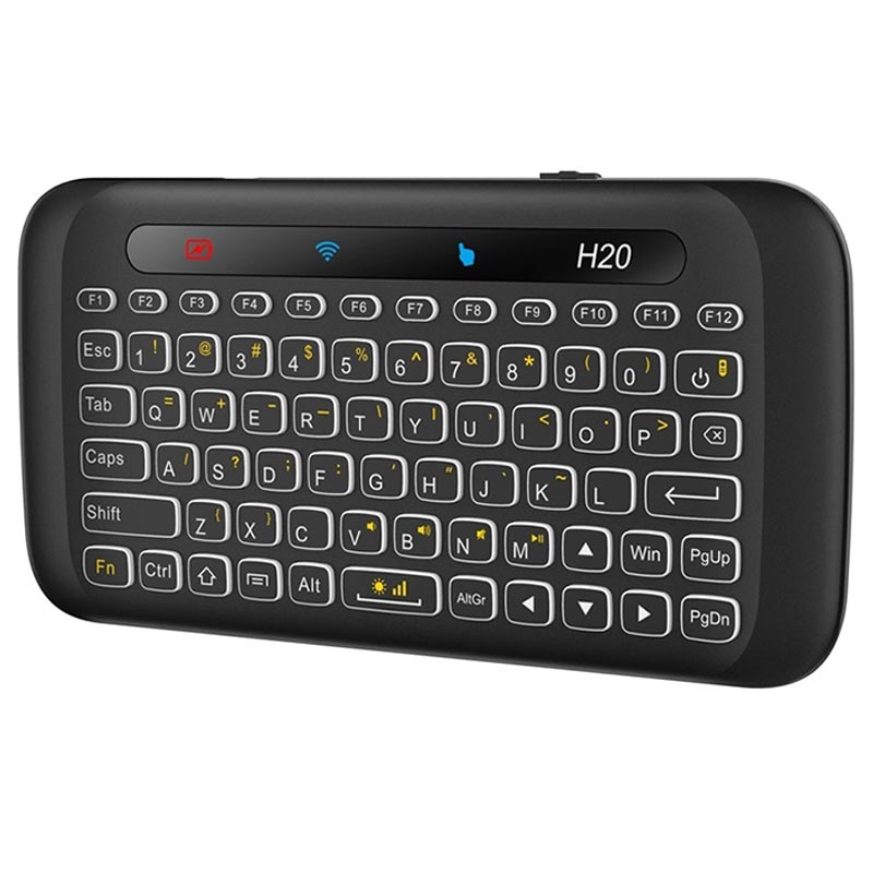 Mini Combo Wireless Keyboard Touchpad H Black