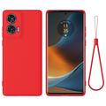 Motorola Edge 50 Fusion Liquid Silicone Case - Red