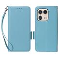 Motorola Edge 50 Ultra/Moto X50 Ultra Wallet Case Magnetic Closure - Baby Blue