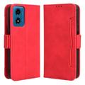 Motorola Moto G24 Power/G04/E14 Cardholder Series Wallet Case - Red
