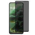 Motorola Moto G35 Privacy Full Cover Tempered Glass Screen Protector - Black Edge