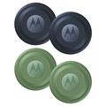 Motorola Moto Tag Bluetooth Tracker PG38C06062 - 4-Pack - Starlight Blue / Jade Green