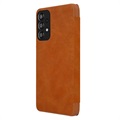 Nillkin Qin Series Samsung Galaxy A13 Flip Case - Brown