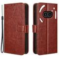 Nothing Phone (2a)/(2a) Plus Wallet Case with Magnetic Closure - Brown