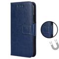 OnePlus 10T Wallet Case with Magnetic Closure - Blue