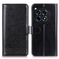 OnePlus 12R/Ace 3 Wallet Case with Magnetic Closure - Black
