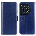 OnePlus 12R/Ace 3 Wallet Case with Magnetic Closure - Blue