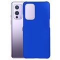 OnePlus 9 Rubberized Plastic Case - Blue