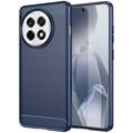 OnePlus Ace 5/5 Pro/13R Brushed TPU Case - Carbon Fiber - Blue