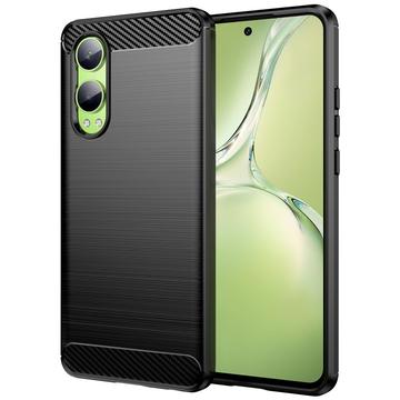 OnePlus Nord CE4 Lite/Oppo K12x Brushed TPU Case - Carbon Fiber