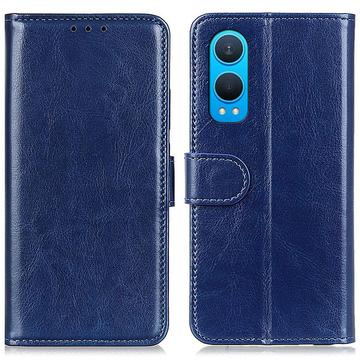 OnePlus Nord CE4 Lite/Oppo K12x Wallet Case with Magnetic Closure - Blue