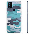 OnePlus Nord N10 5G TPU Case - Blue Camouflage