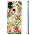 OnePlus Nord N10 5G TPU Case - Pink Flowers