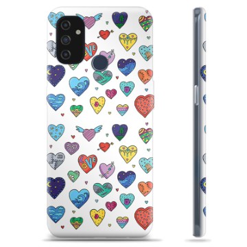 OnePlus Nord N100 TPU Case - Hearts