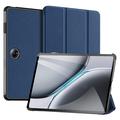 OnePlus Pad 2/Pad Pro Dux Ducis Domo Tri-Fold Smart Folio Case - Blue