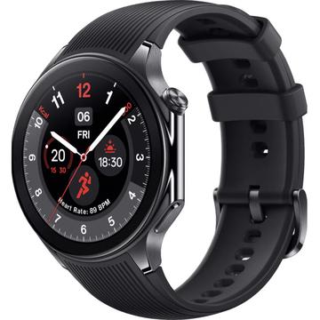 OnePlus Watch 2 5491100053 - 5ATM, IP68 (Open Box - Bulk Satisfactory) - Black Steel