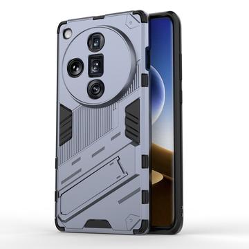 Oppo Find X7 Ultra Armor Series Hybrid Case with Stand - Grey