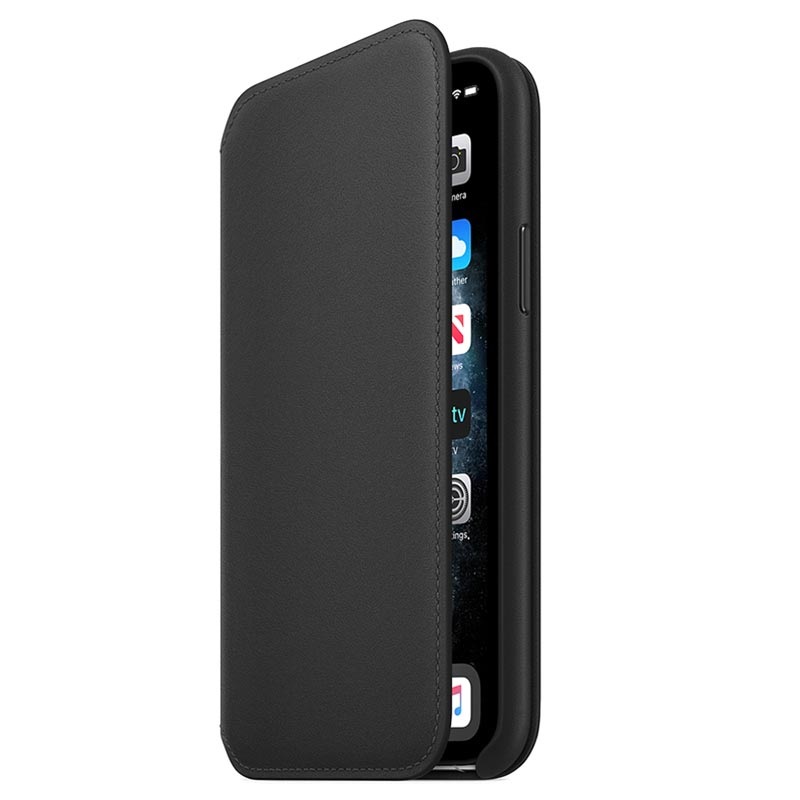 iPhone 11 Pro Apple Leather Folio Case MX062ZM/A - Black