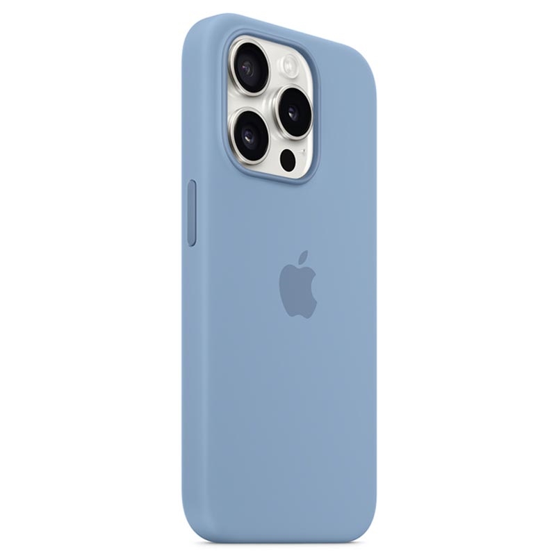 iPhone 15 Pro Max Silicone Case with MagSafe - Cypress - Apple (UK)