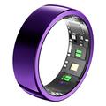 PX01 Sleep & Health Tracking Smart Ring with Charging Base - Size: 10/19.8cm - Purple