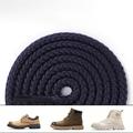 Polyester Strong Round Laces for Hiking / Work Boots - 140cm - Navy Blue