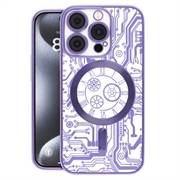 iPhone 16 Plus Prio Elegant Mag Case w. Camera Lens Protector - Purple