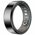 R99 Fitness & Wellness Smart Ring with Charging Case - Size: 11/20.7mm - Black