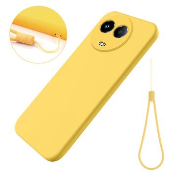 Realme 11/11x Liquid Silicone Case - Yellow